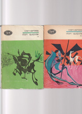 CERVANTES - DON QUIJOTE ( 4 VOLUME ) ( BPT 524-527 ) foto