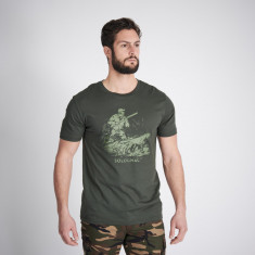 Tricou 100 verde bărbați