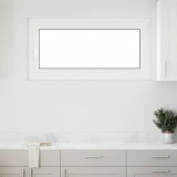 Fereastra Subsol vidaXL RISOR 120x60 cm PVC Alb, Deschidere Dreapta, Termopan Dublu