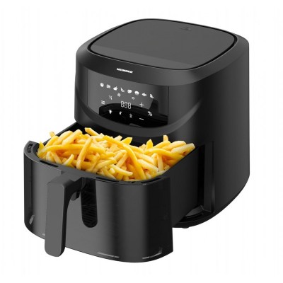 Friteuza cu aer cald Heinner Spacefry, 2000 W, 7.6 l, display digital cu control touch, timer 60 min, temperatura 80-200 grade foto
