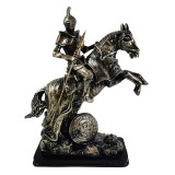 Statueta Cavaler Medieval cu sulita