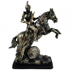 Statueta Cavaler Medieval cu sulita