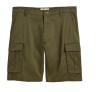 Pantaloni scurti cargo Gant Relaxed Mid, verde, W30 - OUTLET