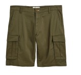 Cumpara ieftin Pantaloni scurti cargo Gant Relaxed Mid, verde, W30 - OUTLET