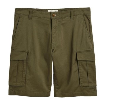 Pantaloni scurti cargo Gant Relaxed Mid, verde, W30 - OUTLET foto