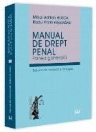 Manual de drept penal : partea generală foto
