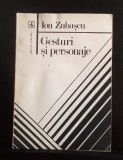 Gesturi și personaje - Ion Zubascu - cartea de debut