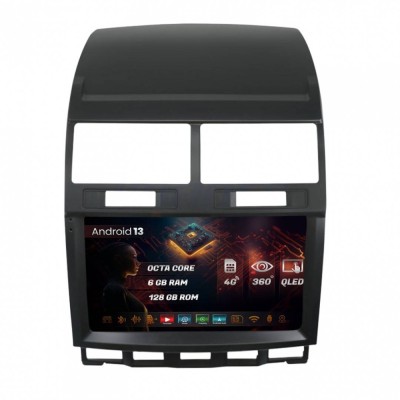 Navigatie Volkswagen Touareg 6GB RAM Android 13 Octacore Slot Sim 4G DSP GPS Wi-FI Carplay Android Auto USB Bluetooth Waze Touchscreen 9 Inch foto