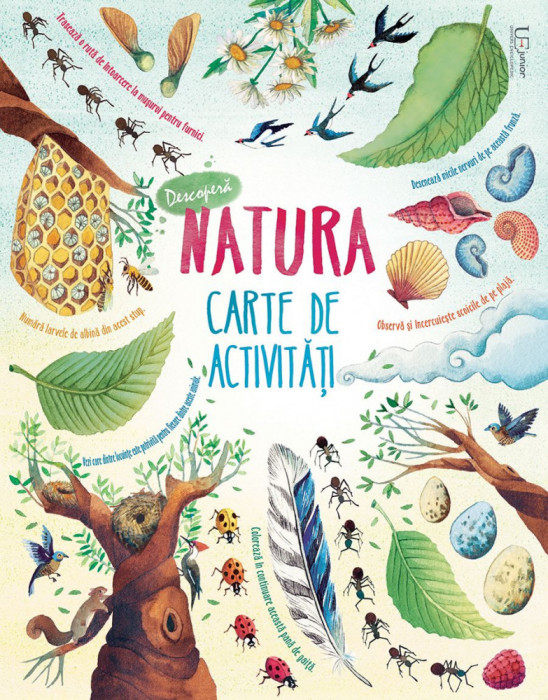 Descopera Natura. Carte De Activitati, Usborne Books - Editura Univers Enciclopedic