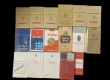 COLECTIE de 17 PACHETE PLINE internationale,anii 1970-1990
