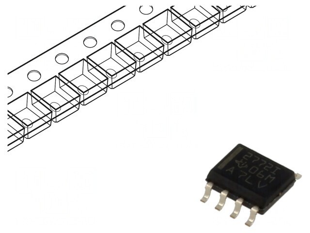 Amplificator Operațional 5,1MHz 2 Canale SO8 2,5-6V
