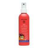 Cumpara ieftin Spray protectie solara copii SPF50 Bee Sun Safe, 200 ml, Apivita