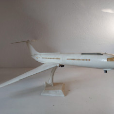 Jucarie veche macheta avion aeromodel vechi VEB Plasticart DDR anii 70-80