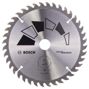 Panza de ferastrau circular pentru lemn BOSCH Standard ,D 160 mm ,latime taiere 2.2 mm ,numar dinti 40 ,orficiu prindere 20 16 mm