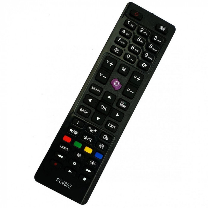 Telecomanda Universala RC4862 RC4870 Pentru Lcd, Led si Smart Tv Horizon, Hyundai, Akai, Myria, Etc. Gata de Utilizare
