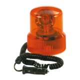 Girofar auto Carpoint 12V orange cu bec de 21W , fixare magnetica 14x10/12cm Kft Auto