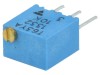 Rezistor Trimer Multitura VISHAY T63YA 10k&Omega; &plusmn;10% IP67 THT 0.25W 250V