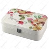 Cutie bijuterii din piele ecologica 22x15x7 CM Flower
