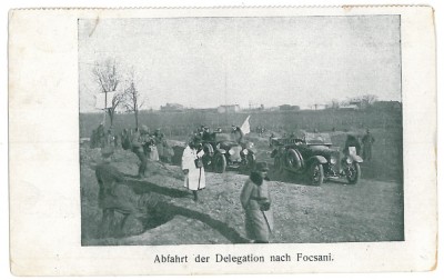 4362 - FOCSANI, Military, old cars, Romania - old postcard - unused foto