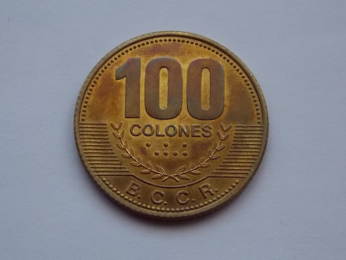 100 COLONES 2007 COSTA RICA