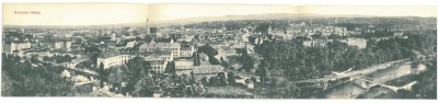 5129 - CLUJ, Panorama, Romania - 3 old postcards - unused foto