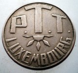 2.360 JETON TELEFON LUXEMBURG LUXEMBOURG PTT