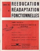 Cahiers de Reeducation et Readaptation Fonctionnelles 3/1974 foto