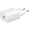Incarcator Retea USB Samsung Galaxy A71 A715 / Galaxy A71 5G A716 / Galaxy A70s, Fast Charge, 25W, 1 X USB Tip-C, Alb