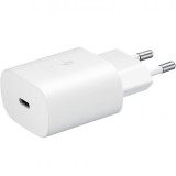 Incarcator Retea USB Samsung Galaxy A72 4G / Galaxy A72 5G A725, Fast Charge, 25W, 1 X USB Tip-C, Alb