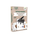 Instrumente muzicale. EduCard Junior plus. Carti de joc educative
