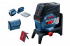 Bosch GCL 2-50 C + RM 2 Set nivela laser cu linii, 20m, receptor 50m, precizie 0.3mm/m - 3165140865579