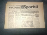 ZIARUL SPORTUL 3 NOIEMBRIE 1984 ETAPA