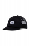 Herschel sapca Baby Whaler Mesh Cap culoarea negru, neted