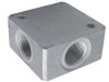 Placa distributie aer cu o intrare 1/4&quot; si 3 iesiri 1/4&quot; 21 bari MA0135.6, Adler