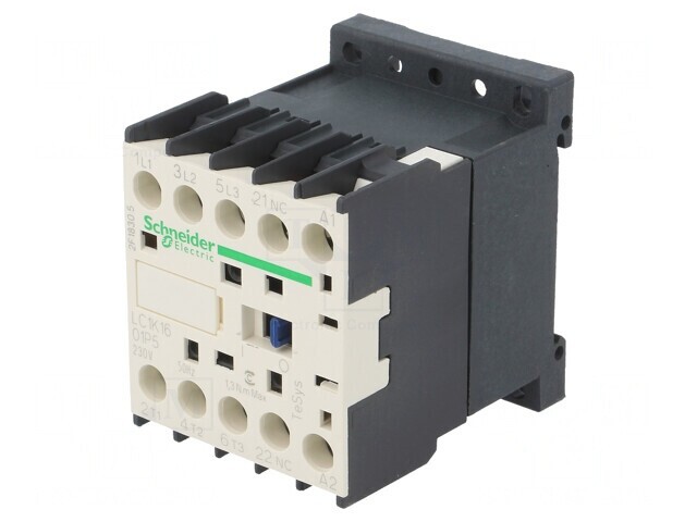 Contactor 3P 230VAC 16A LC1K1601P5