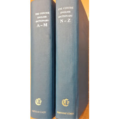 The concise english dictionary 2 volume