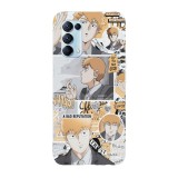 Husa compatibila cu Oppo A54 5G, Viceversa, model Reigen Arataka Mob Psycho 100, Silicon, TPU, Transparent, Carcasa