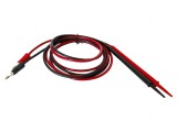 Cabluri de măsurare 1,2m PVC neagră, roșie