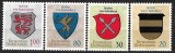 B0959 - Lichtenstein 1965 - Heraldica 4v. neuzat,perfecta stare, Nestampilat