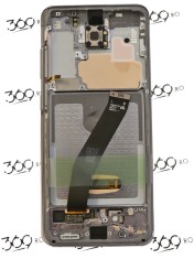 Display Samsung SM-G980 / G981 S20 CLOUD GRAY ( Service Pack ) foto
