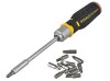 Surubelnita cu Clichet Stanley FatMax + 12 Biti (Drepti, Phillips, Pozidrive, Torx)