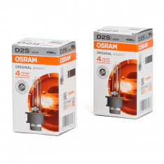 Set 2 Buc Bec Xenon Osram D2S Original 85V 35W P32d-2 66240