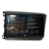 Navigatie Honda Civic (2012-2015) 2GB RAM Android 13 GPS Wi-FI Carplay Android Auto USB Bluetooth Radio Waze Touchscreen 9 inch