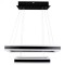 Candelabru led113W, dimabil 3000K - negru