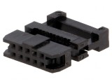 Mufă IDC Mamă 10 Pin Cu Presare Aurit 1mm