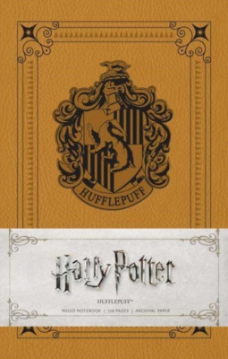 Harry Potter: Hufflepuff Ruled Notebook foto