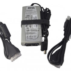 Incarcator original auto/retea DELL HP-AF065B83, 19.5V, 3.34A, 65W