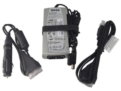 Incarcator original auto/retea DELL HP-AF065B83, 19.5V, 3.34A, 65W foto