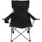 Scaun pliabil camping Fox Outdoor Deluxe, cordura, negru, perna inclusa, max