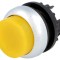 Comutator apăsare 22mm galben
